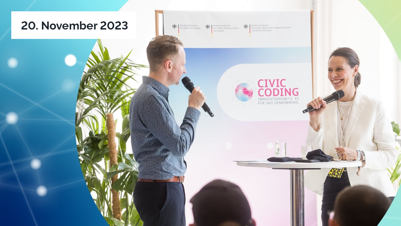 führt zu: Civic Coding-Pitch Night im Rahmen des Digital-Gipfels 2023 in Jena